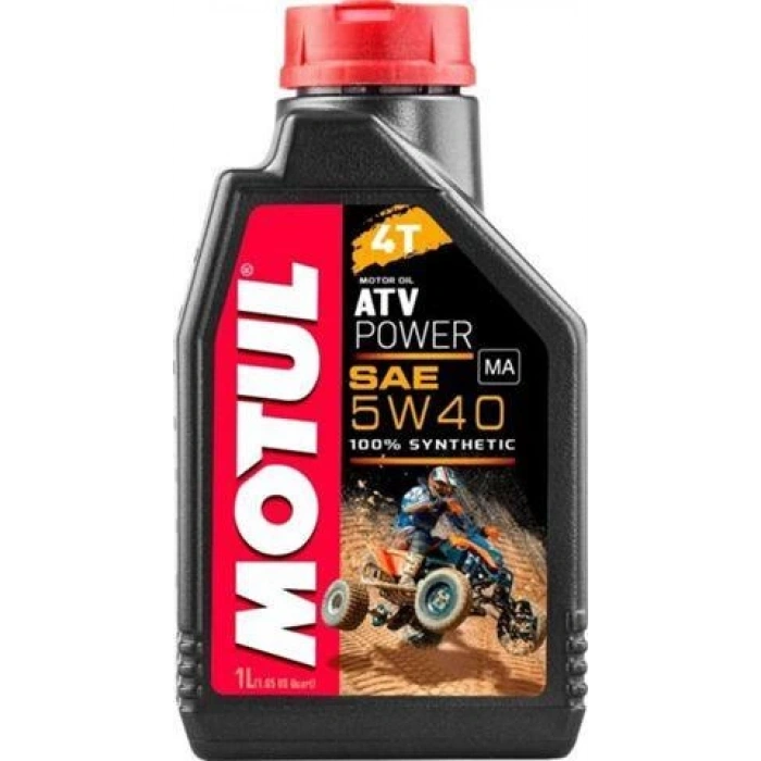Motul Atv Power 4T 5W40 1L Performans Yağı