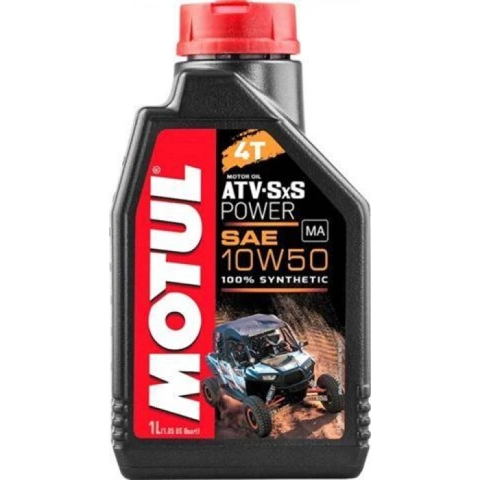 Motul Atv-Sxs Power 4T 10W50 1L Performans Yağı