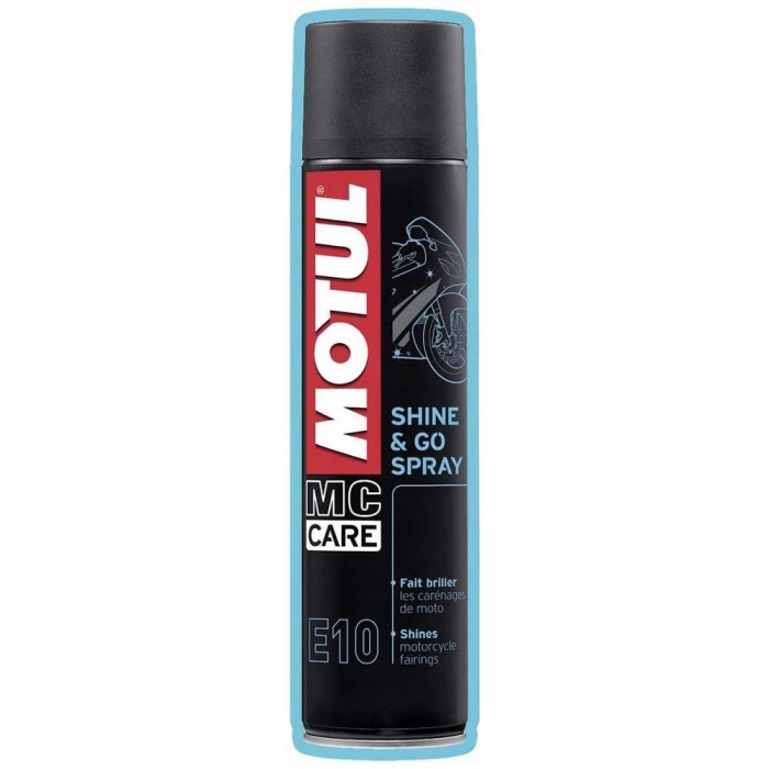 Motul E10 Shine & Go Spray 0.400L Silikon Spreyi