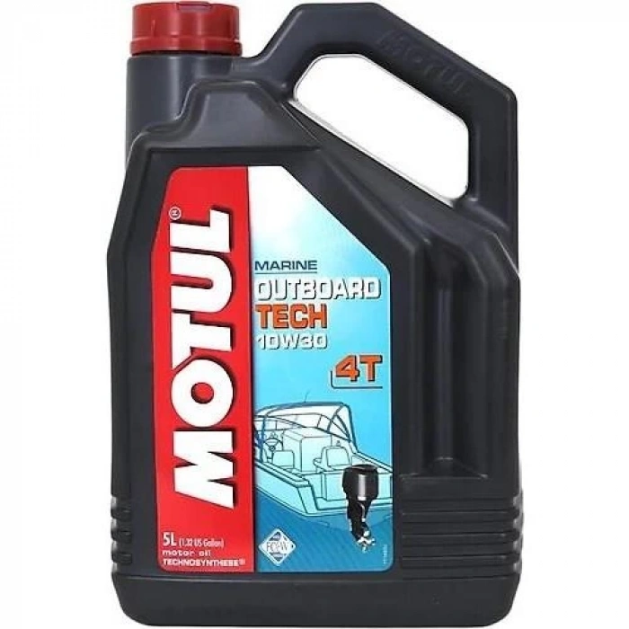Motul Outboard Tech 4T 10W30 5L Outboard Yağı