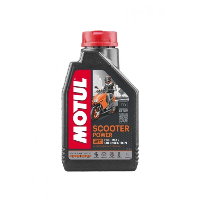 Motul Scooter Power 2T 1L Performans Yağı