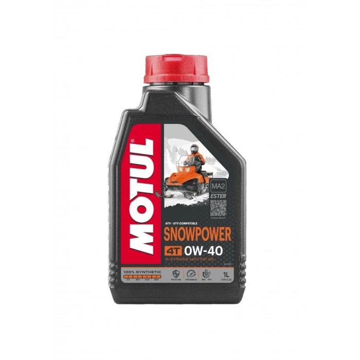 Motul Snowpower 4T 0W40 1L Performans Yağı