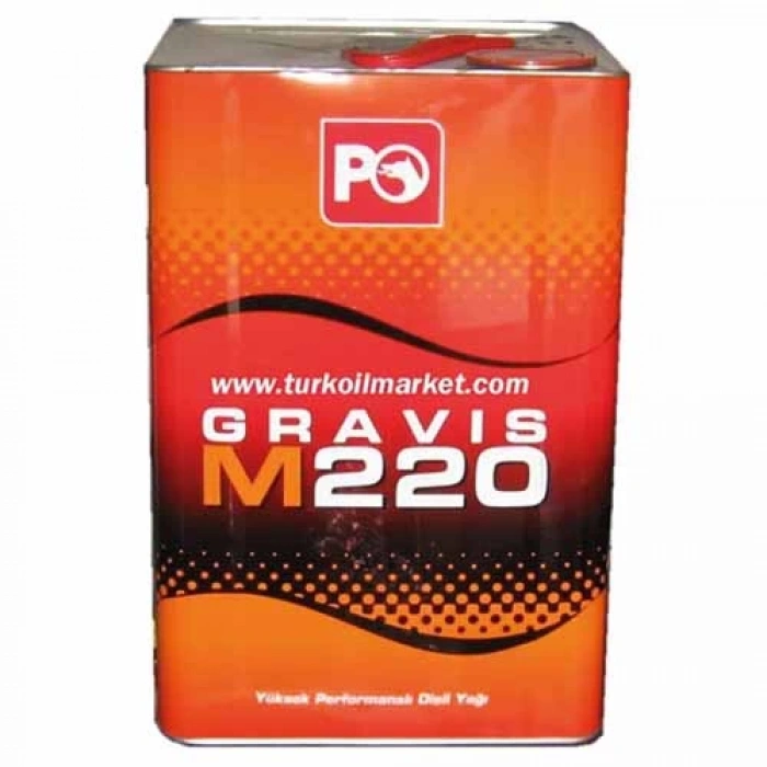 Petrol Ofi̇si̇ Gravis M 220 (16 Kg - Tn) Kapalı Sistem Dişli Yağı