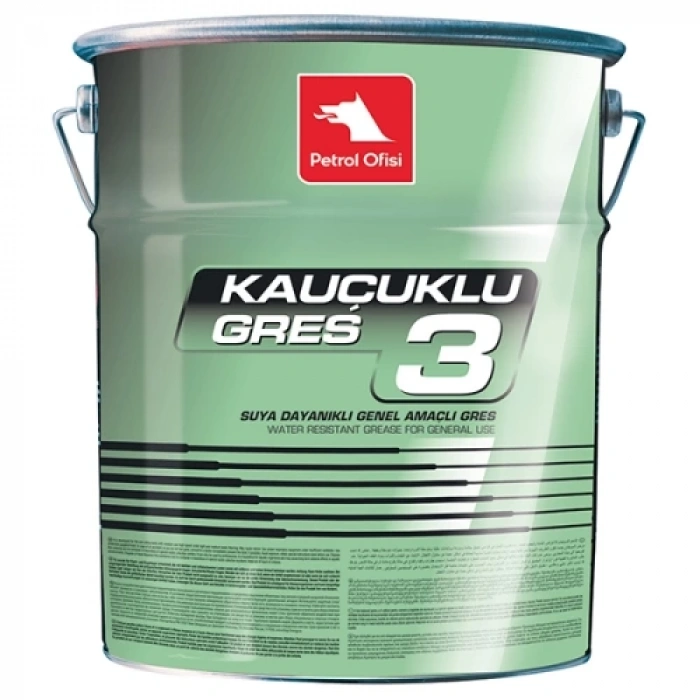 Petrol Ofi̇si̇ Kauçuklu Gres No:3 (14 Kg - Tn) Kauçuklu Gres