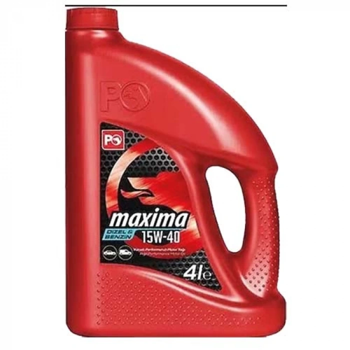 Petrol Ofi̇si̇ Maxima Benzi̇nli̇ 15W-40 (4 Lt) 15W-40 Motor Yağı