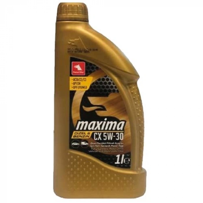 Petrol Ofi̇si̇ Maxima Cx 5W-30 (1 Lt) 5W-30 Motor Yağı