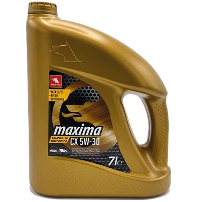 Petrol Ofisi Maxima Cx 5W-30 7 Lt 5W-30 Motor Yağı