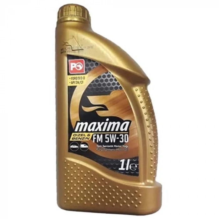 Petrol Ofi̇si̇ Maxima Fm 5W-30 (1 Lt) 5W-30 Motor Yağı