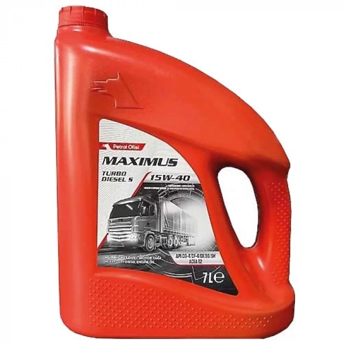 Petrol Ofi̇si̇ Maximus T.D.E. 15W-40 (7 Lt) (Özel Paket Prom.)