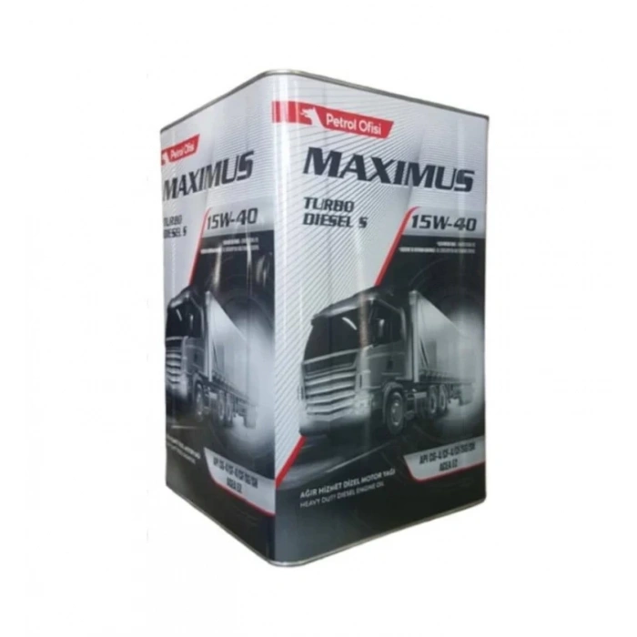 PETROL OFİSİ MAXIMUS TURBO DIESEL S 15W/40 16KG