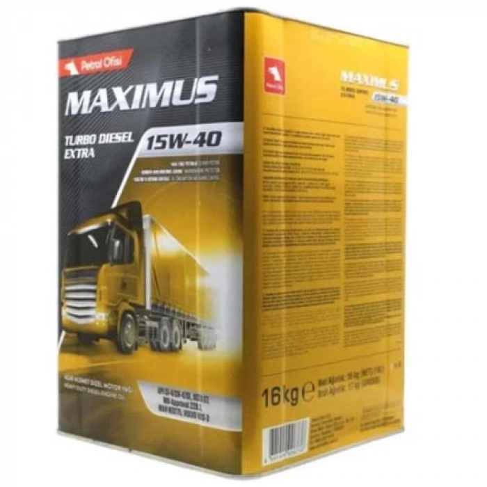Petrol Ofi̇si̇ Maximus Turbo Di̇zel Extra 15W-40 (16 Kg - Tn)