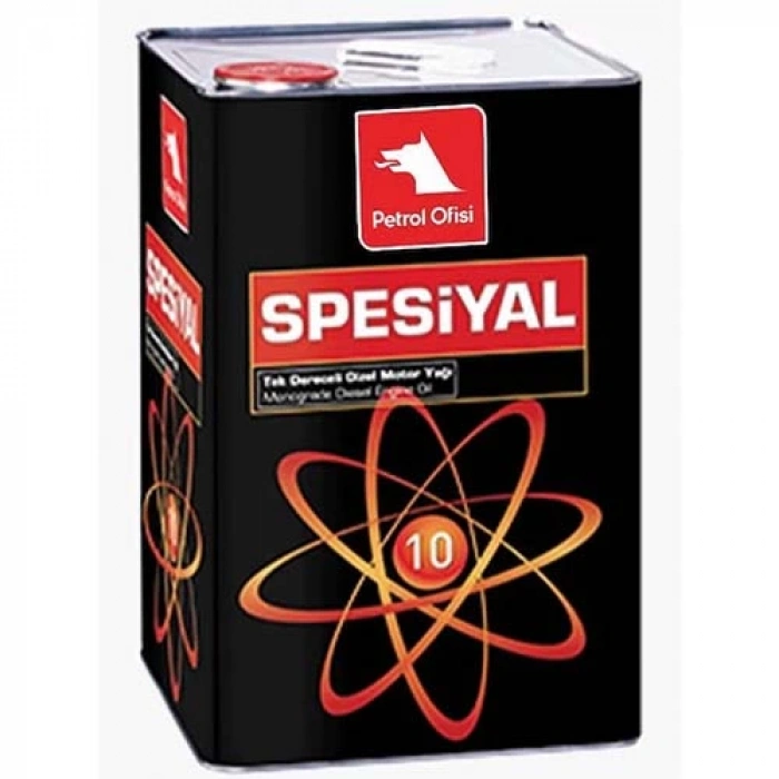 Petrol Ofi̇si̇ Spesi̇yal 10 (15 Kg-Tn) Tek Dereceli Yağ