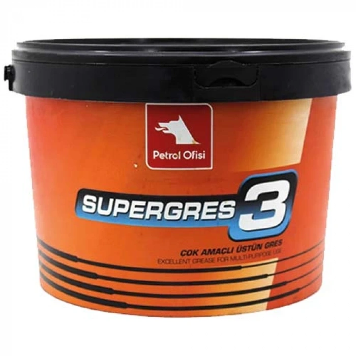 Petrol Ofi̇si̇ Süper Gres 3 (4 Kg) Lityum Gres