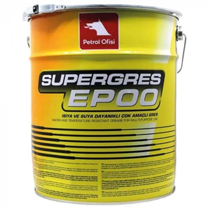 Petrol Ofisi Super Gres Ep 00 15 Kg Lityum Gres