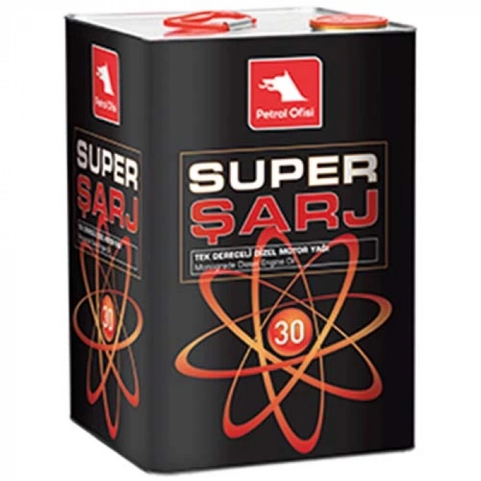 Petrol Ofi̇si̇ Süperşarj 30 (15 Kg - Tn) Tek Dereceli Yağ