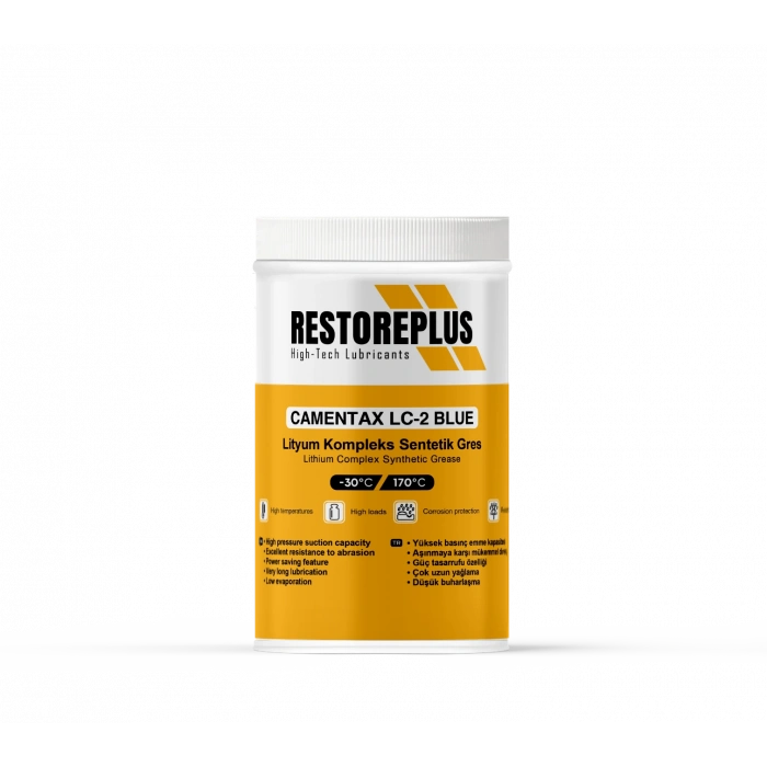 RESTOREPLUS CAMENTAX LC BLUE | Lityum Kompleks Sentetik Gres (1 Kg)
