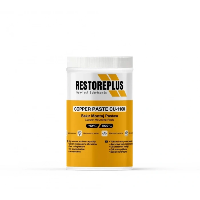 RESTOREPLUS COPPER PASTE CU-1100 | Bakır Montaj Pastası (1 Kg)