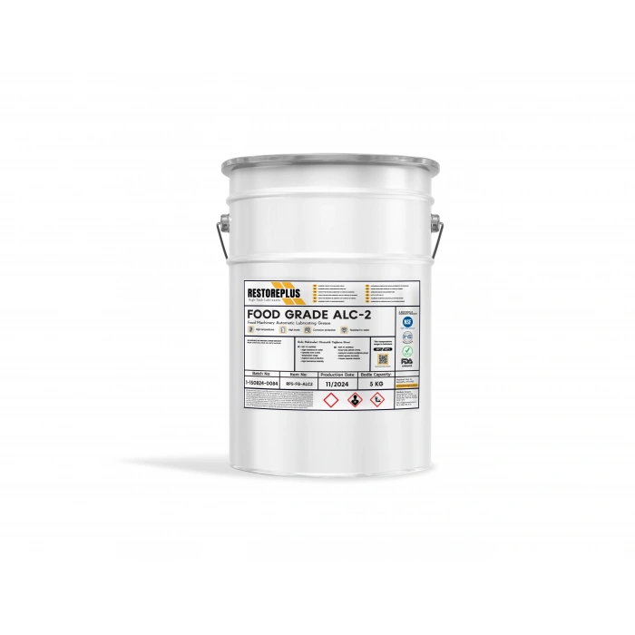 RESTOREPLUS FOOD GRADE ALC-2 | Alüminyum Kompleks Gıda Makineleri Gresi (5KG)