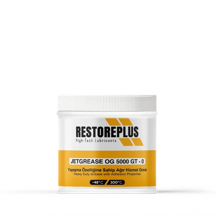 RESTOREPLUS JETGREASE OG 5000 GT – 0 | Ağır Hizmet Tipi Yapışkan Gres (500 Gr)