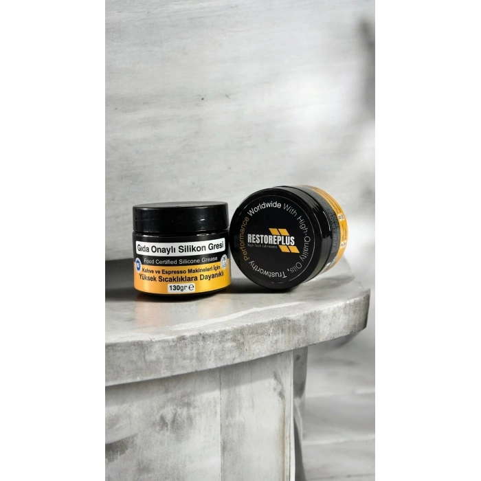 Restoreplus Kahve ve Espresso Makinesi Gıda Onaylı Silikon Gres Yağı - Nsf Sertifikalı-130 GR