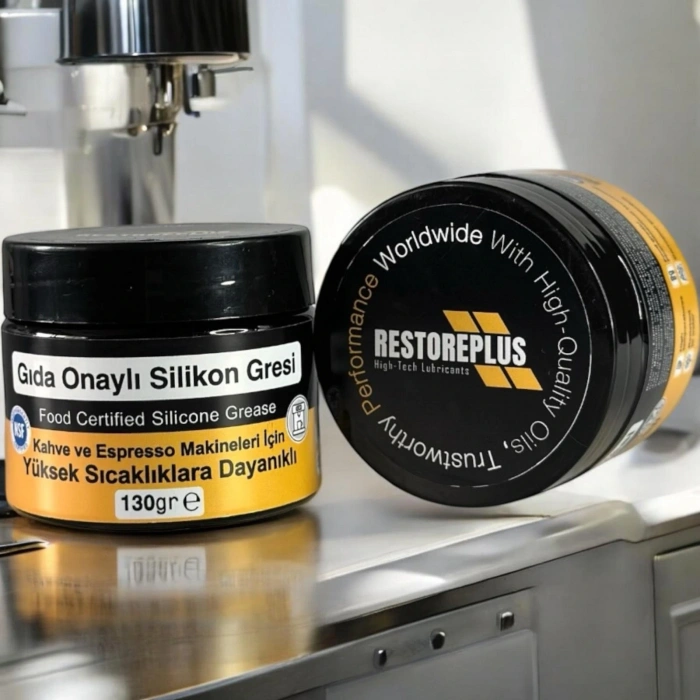 Restoreplus Kahve ve Espresso Makinesi Gıda Onaylı Silikon Gres Yağı - Nsf Sertifikalı-130 GR