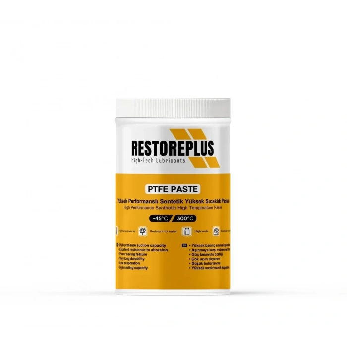 RESTOREPLUS PTFE PASTE | Yüksek Performanslı Sentetik Yüksek Sıcaklık Pastası (1 Kg)