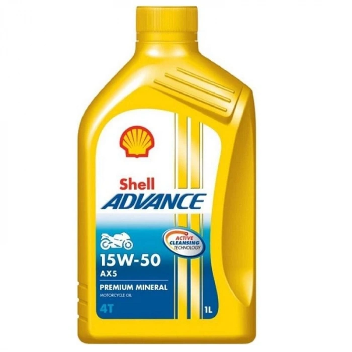 Shell Advance Ax5 15W-50 1 Litre Performans Yağı