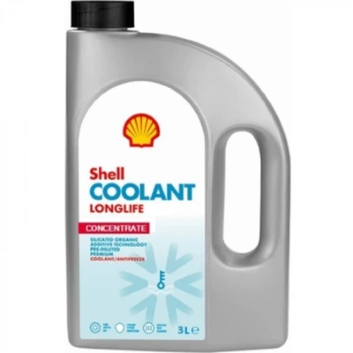 Shell Cool Longlife M Concentrate 3 Litre İnorganik Antifriz