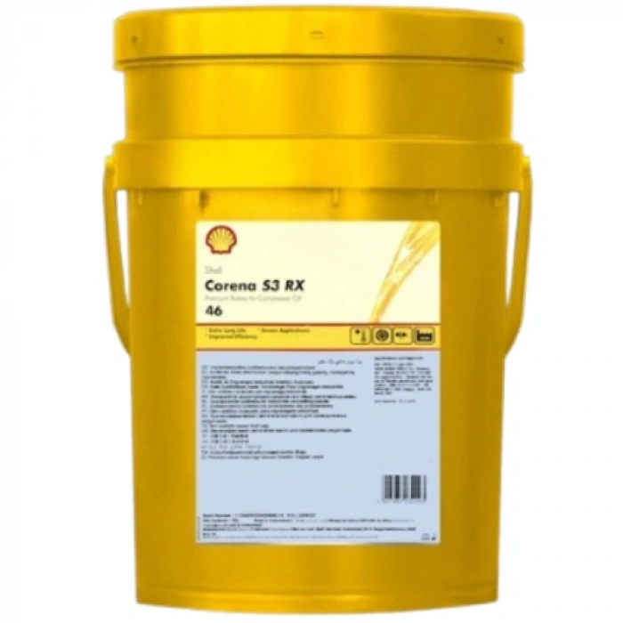 Shell Corena S3 Rx 46 20 Litre Kompresör Yağı
