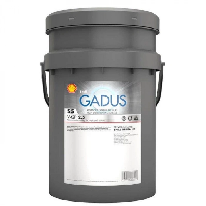 Shell Gadus S5 V42P 2.5 (Nerita Hv) 18 Kg Yüksek Devir Gresi