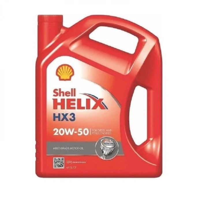 Shell Helix Hx3 20W-50 4 Litre 20W-50 Motor Yağı