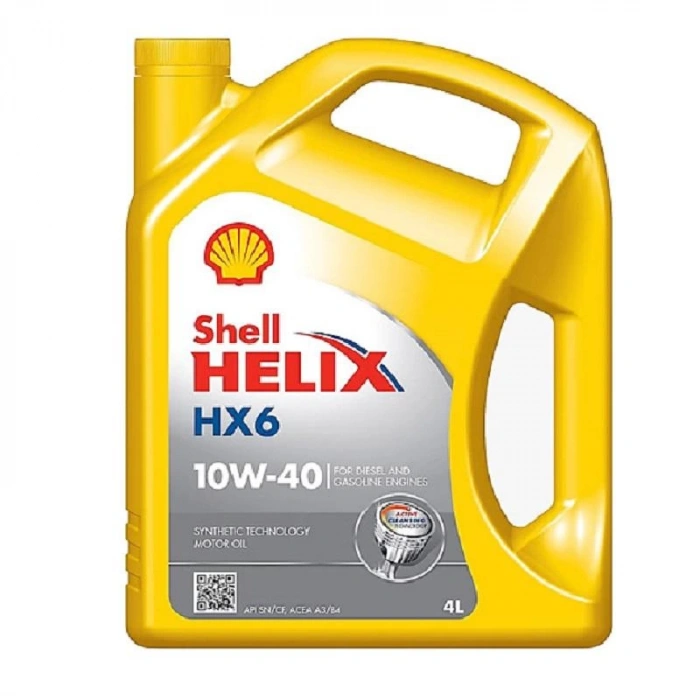 Shell Helix Hx6 10W-40 4 Litre 10W-40 Motor Yağı