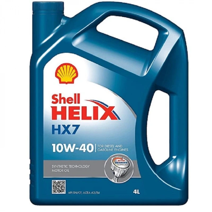 Shell Helix Hx7 10W-40 4 Litre 10W-40 Motor Yağı