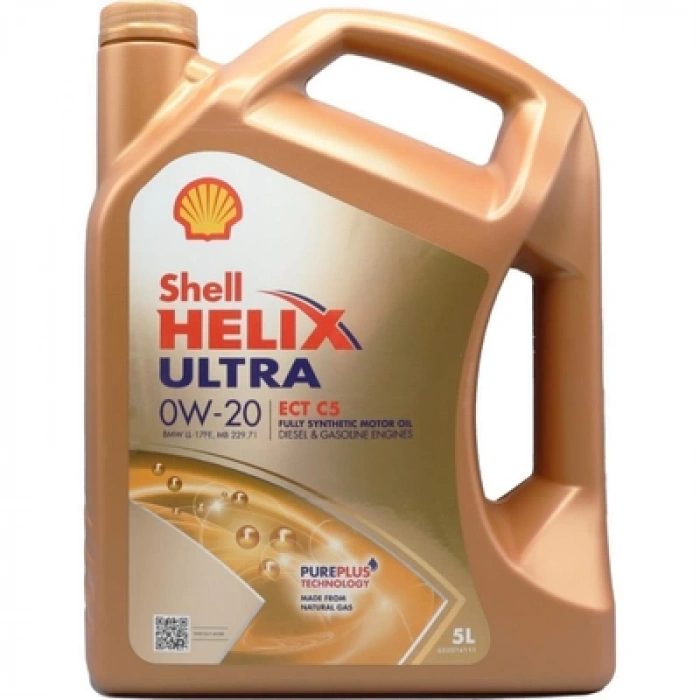 Shell Helix Ultra Ect C5 0W-20 Sn C5 5 Litre 0W-20 Motor Yağı