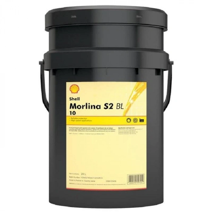 Shell Morlina S2 Bl 10 20 Litre Sirkülasyon Yağı