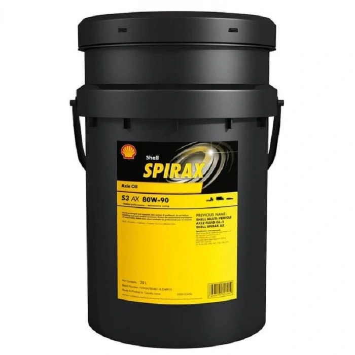 Shell Spirax S3 Ax 80W-90 20 Litre Şanzıman & Dişli Yağı