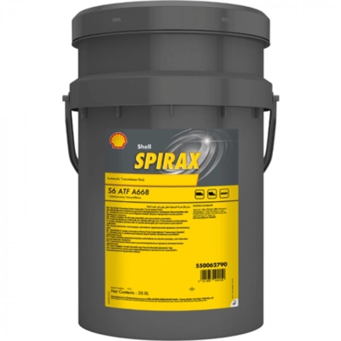 Shell Spirax S6 Atf A668 20 Litre Şanzıman & Dişli Yağı