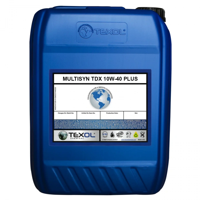 Texol Multisyn Tdx 10W-40 Plus 20 Lt