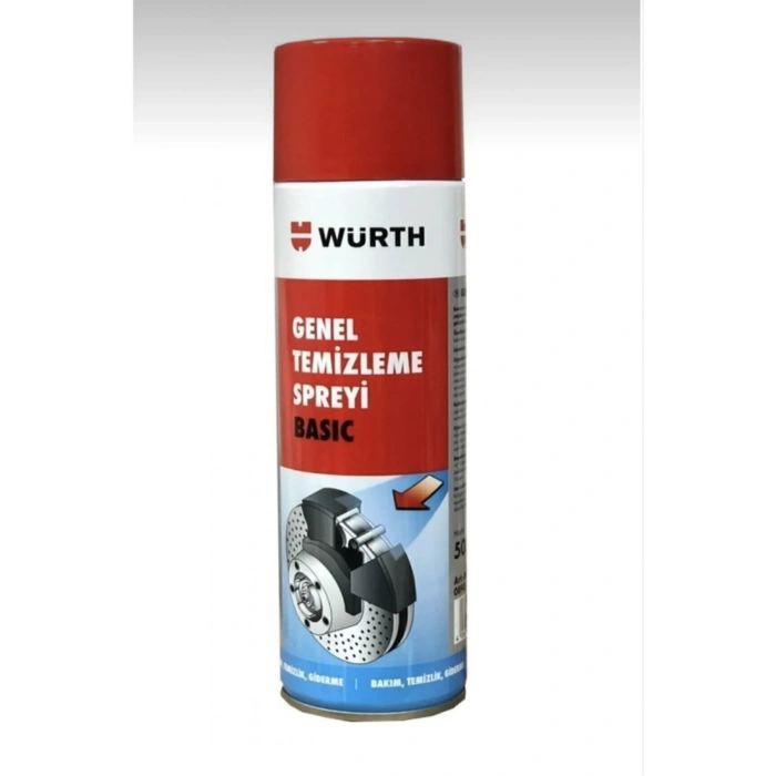 WÜRTH GENEL TEMİZLEME SPREYİ BASIC 500 ML