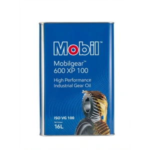 Mobilgear 600 XP 100 - 16 Liter Industrial Gear Oil (ISO VG 100)