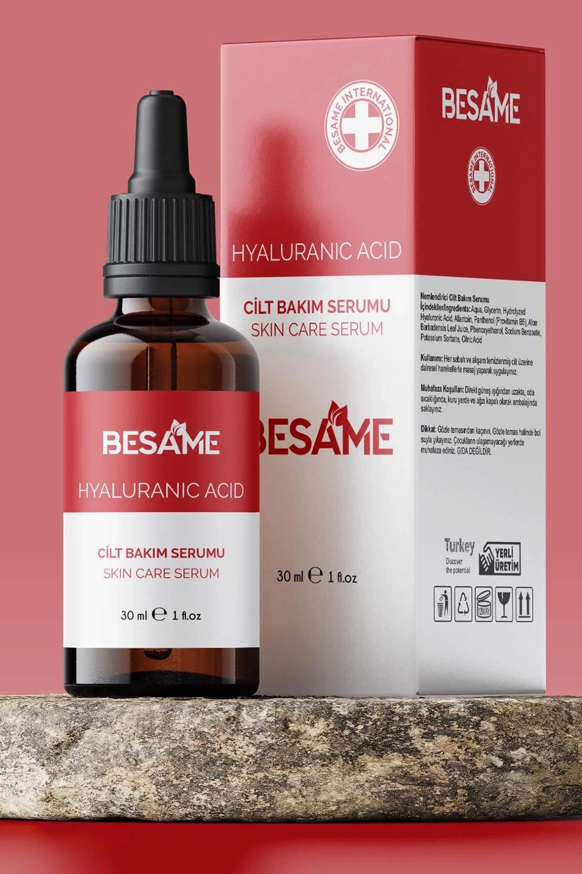 Hyaluranic Asit Nemlendirici Cilt Bakım Serumu 30 Ml