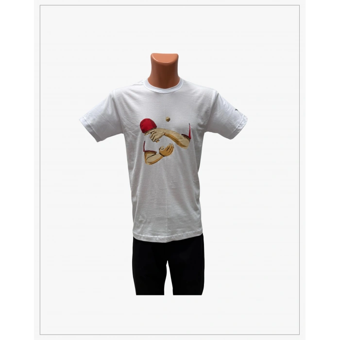 Backhand Servis Baskılı Tişört