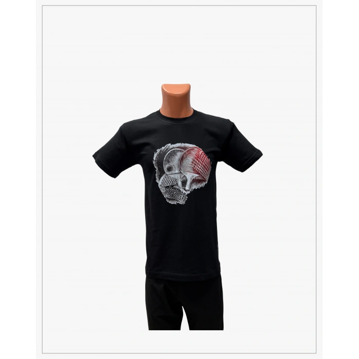 Raket Baskılı Tişört