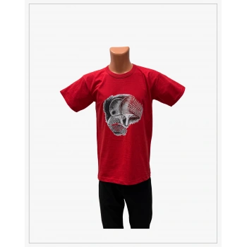 Raket Baskılı Tişört