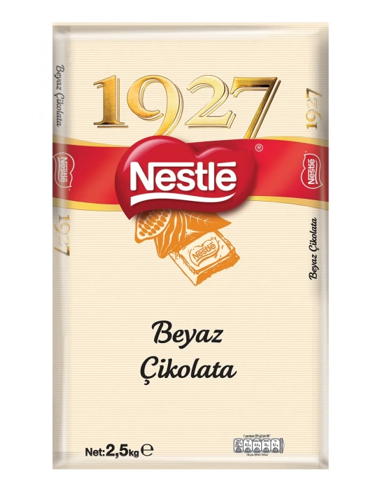 NESTLE 1927 CHOCOLATE WHİTE 2.5KG