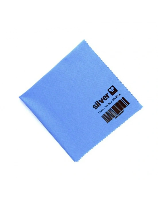 SİLVER HOME 200 GSM 40X50 CM CAM BEZİ MAVİ RENK