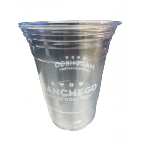 MANCHEGO BASKILI PET BARDAK 14 OZ 101 ÇAP 400 ml