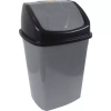 KLİKLİ ÇÖP KOVASI 50 LT GRİ NO:4