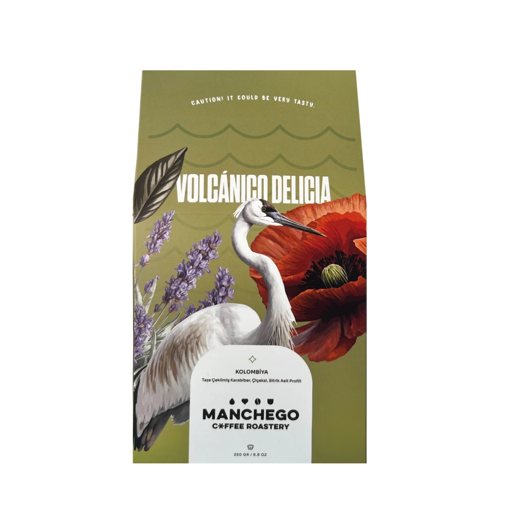 KOLOMBİYA-VOLCANICO DELICIA 180GR (ÇEKİRDEK)