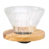 Hario V60 02 Dripper Cam Olive Wood (1-4 Fincan)